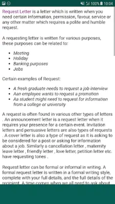 English Letter Writing android App screenshot 2