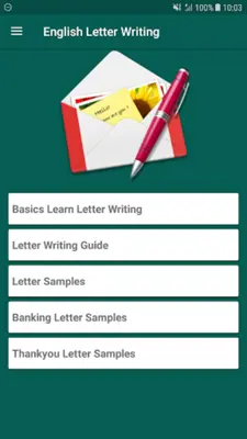 English Letter Writing android App screenshot 7